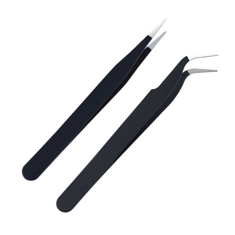 Diy Electronics Parts - Pincettes antistatiques de précision ESD à