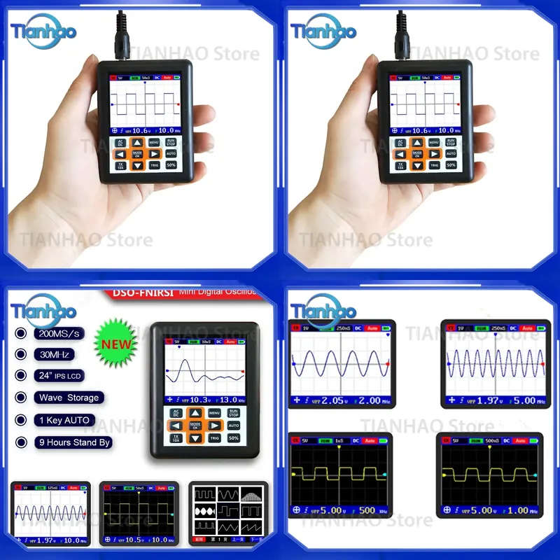 Oscilloscope Dso Mini - Oscilloscope numérique portable miniature DSO pour