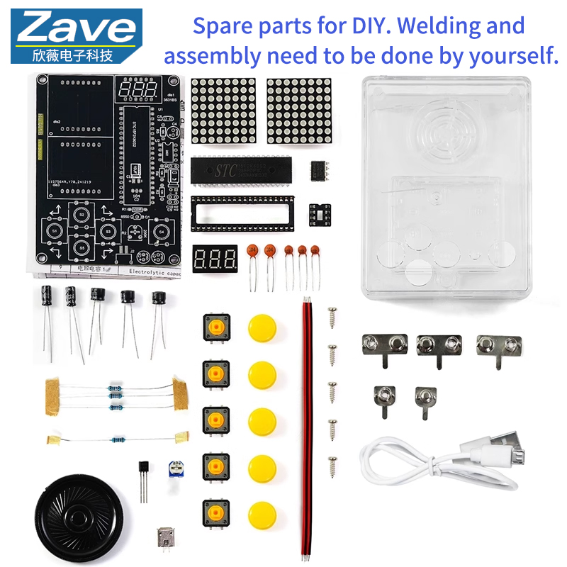 Diy Electronics Game - Kit de fabrication de console de