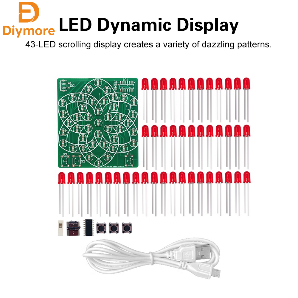 Diy Electronics Components Kit - Kit électronique DIY DC 4-5V, Moulin