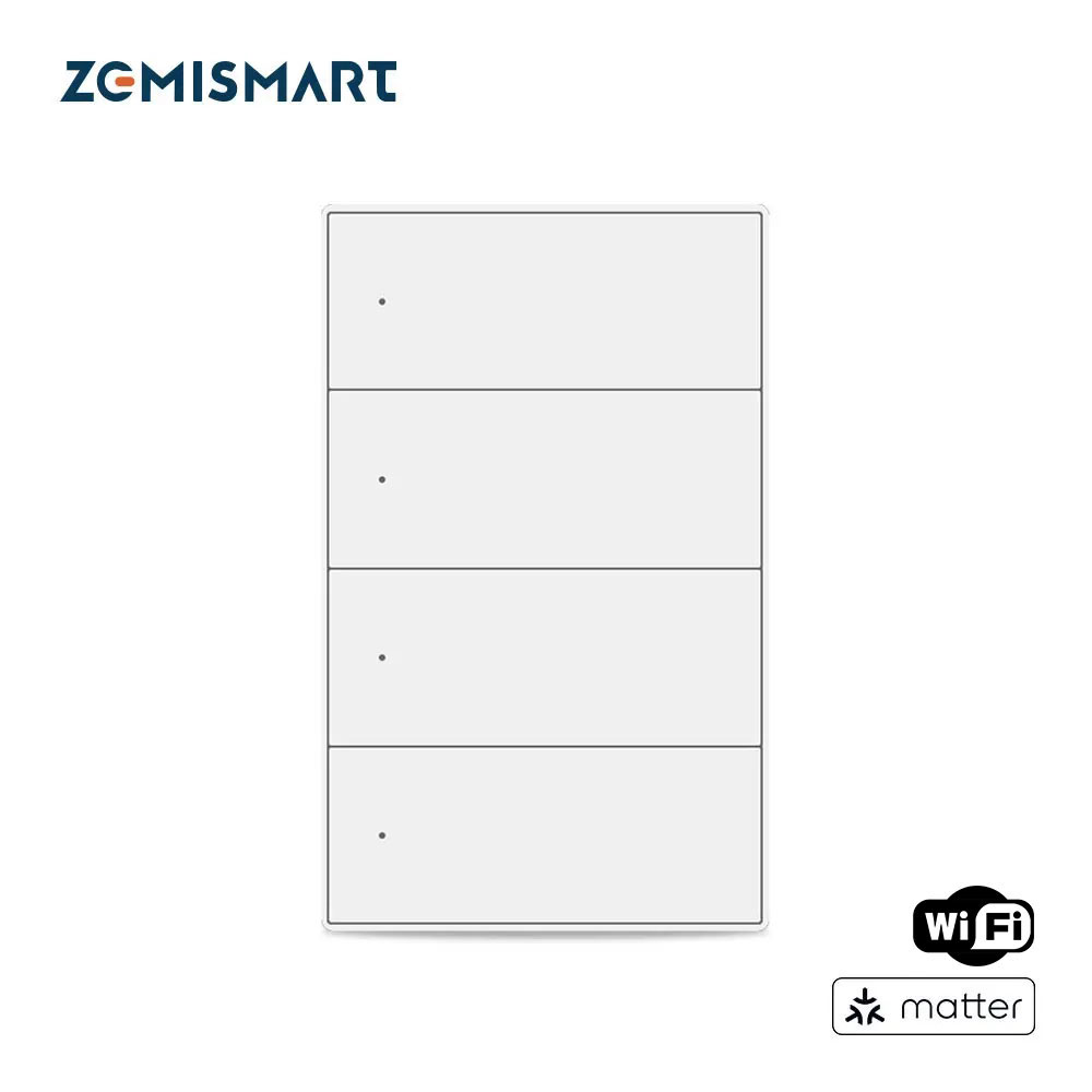 Diy Home Electronics - Zemismart Matter-Joli d'éclairage mural intelligent, interrupteurs