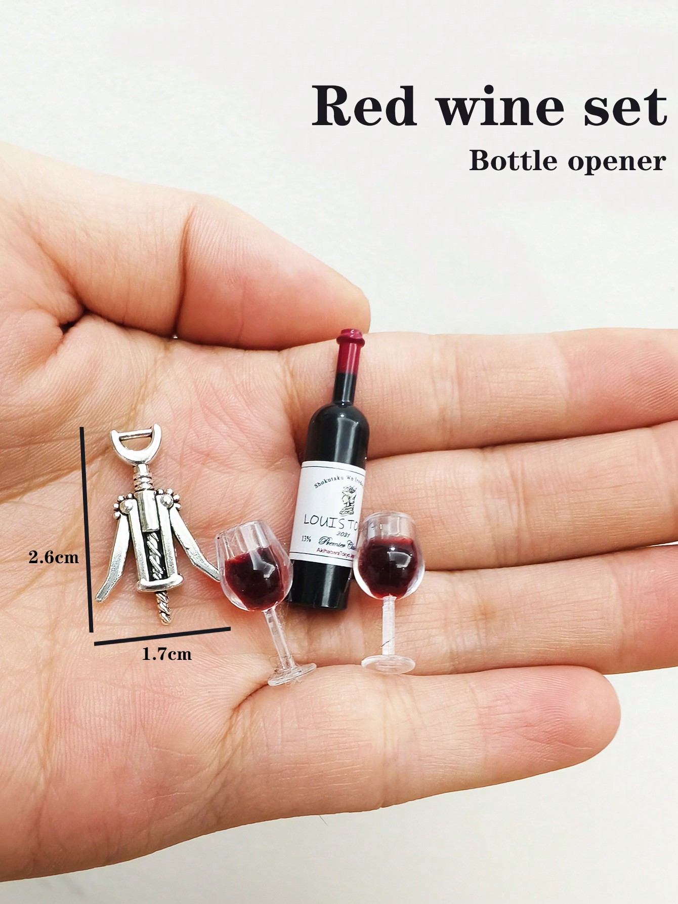 Diy Electronics Housing - Ensemble miniature de vin et champagne