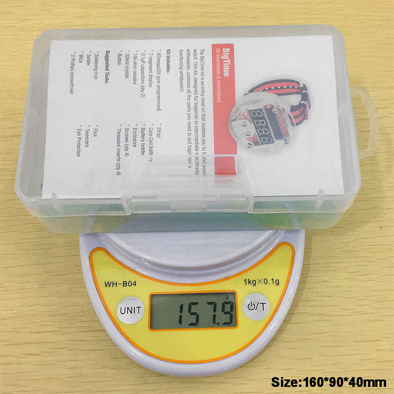 Kit d'horloge LED à puce uniqu - Diy Electronics Parts avis et prix