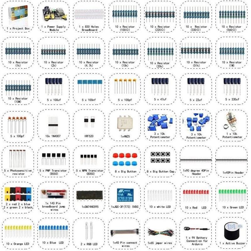 Nouvelle conception~ Super kit - Diy Electronics Components Kit avis et prix