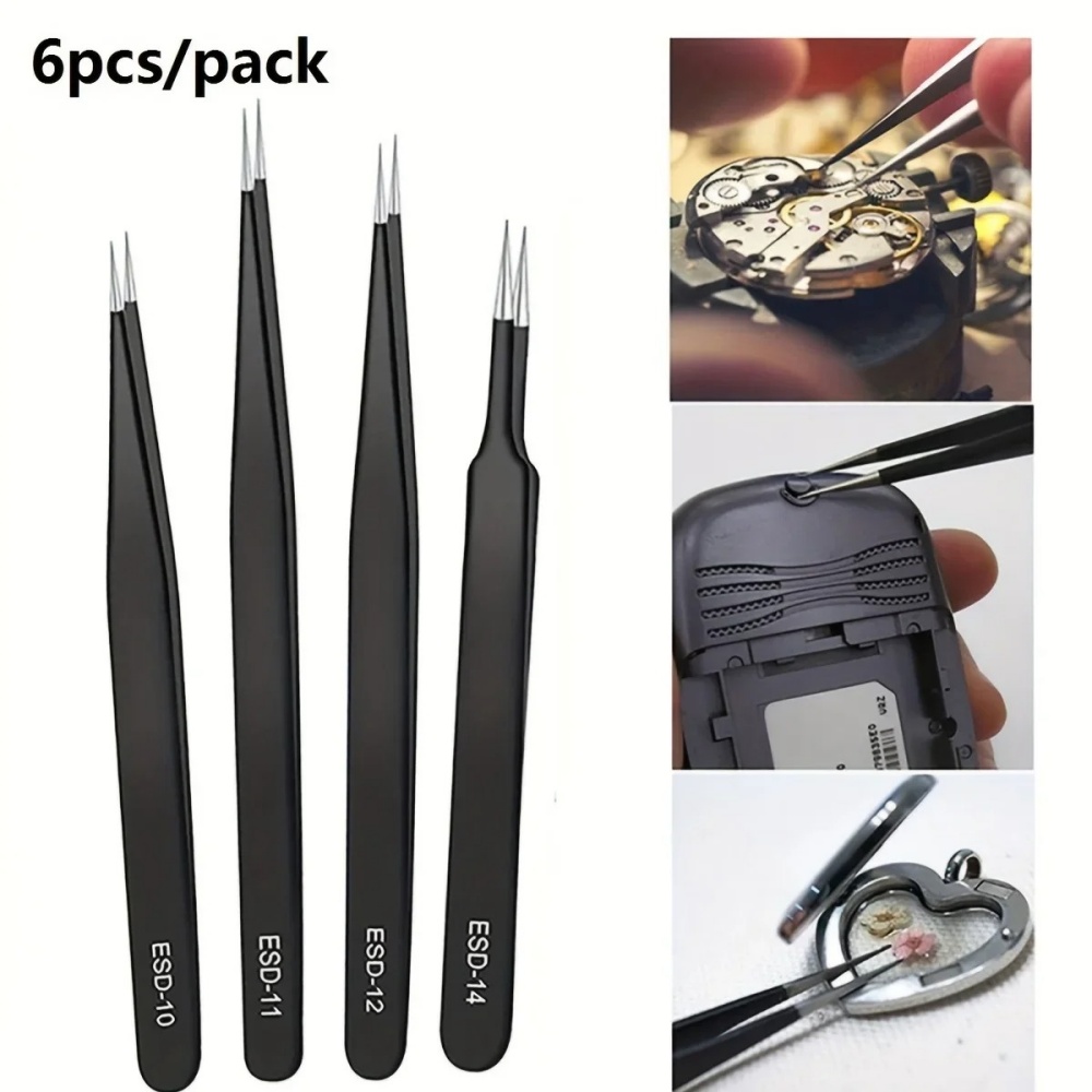Pincettes de précision antista - Diy Electronics Tool Kit avis et prix