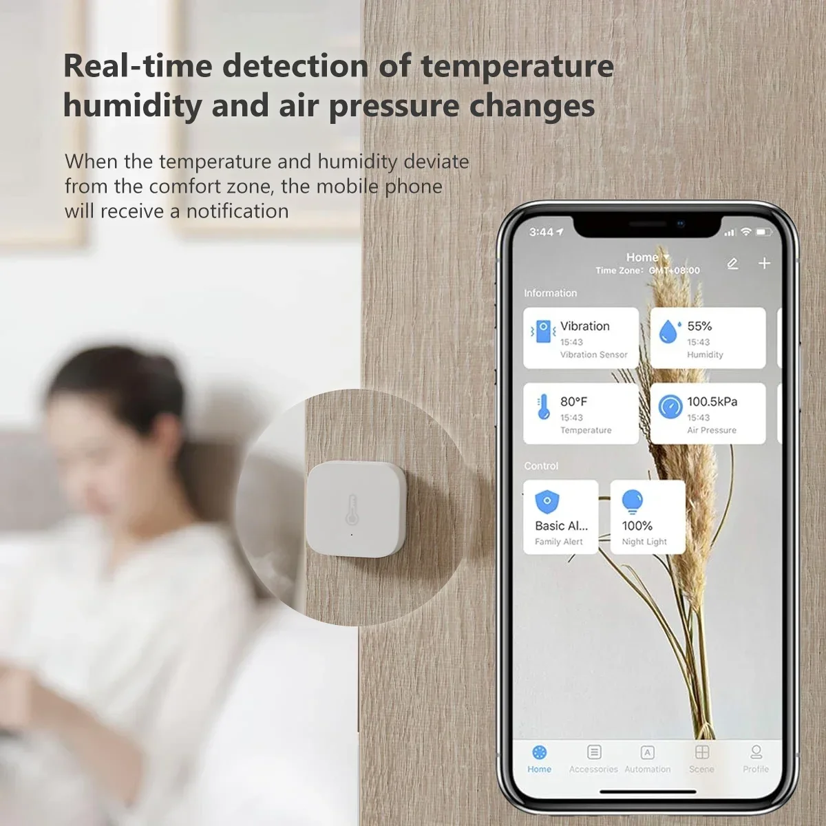 Capteur de température Aqara Z - Diy Home Electronics avis et prix