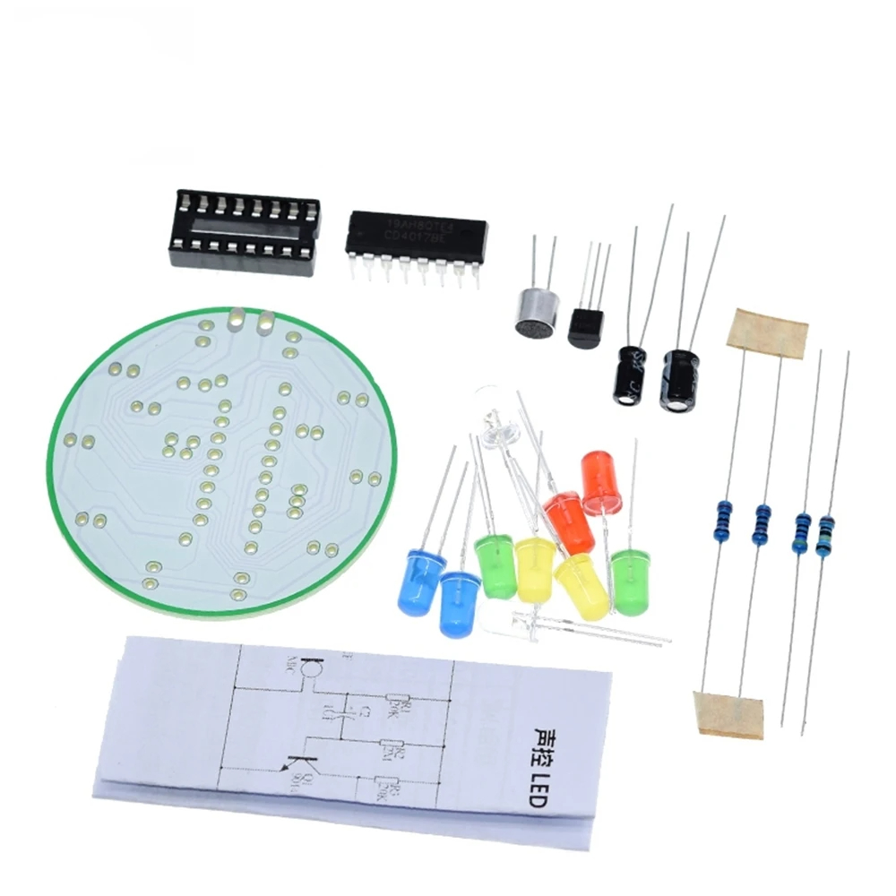 CD4017 Kit de lumière LED rota - Diy Electronics Lab avis et prix