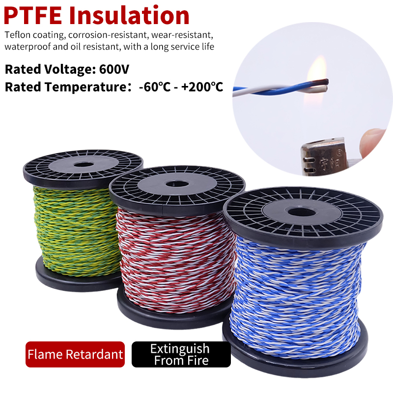 Fil PTFE AFS200 2 broches 26/2 - Diy Electronics Music avis et prix
