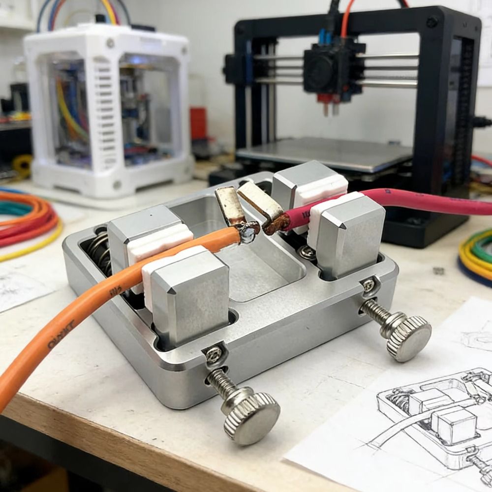 Support de soudage en aluminiu - Diy Electronics Tools avis et prix