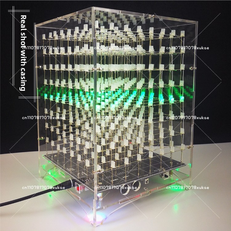 Kit Cube Lumineux 8x8x8 WIFI,  - Diy Electronics Parts avis et prix