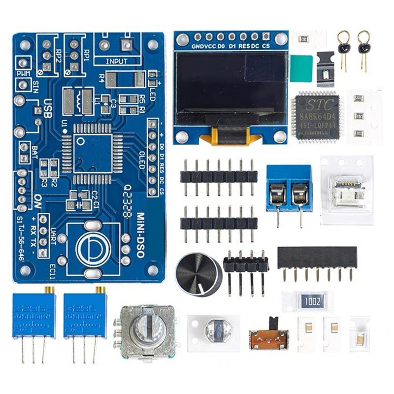 Kit d'oscilloscope numérique D - Diy Electronics Components Kit avis et prix