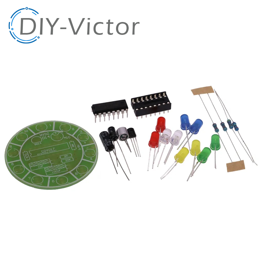 Kit d'éclairage LED rotatif à  - Diy Electronics Lab avis et prix
