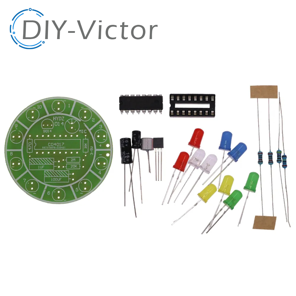 Kit d'éclairage LED rotatif à  - Diy Electronics Lab avis et prix