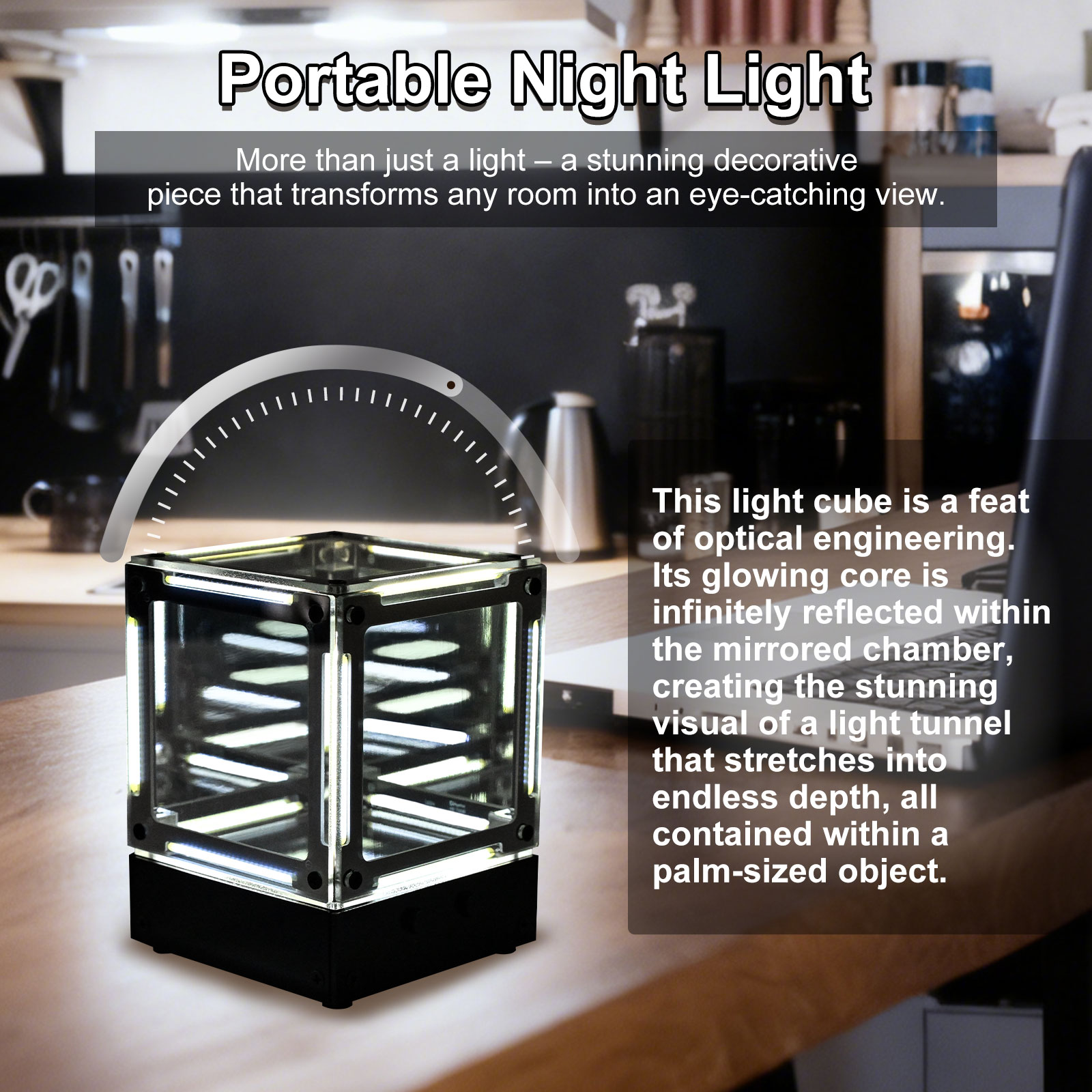Cube de Filament LED à monter  - Diy Electronics Desk avis et prix