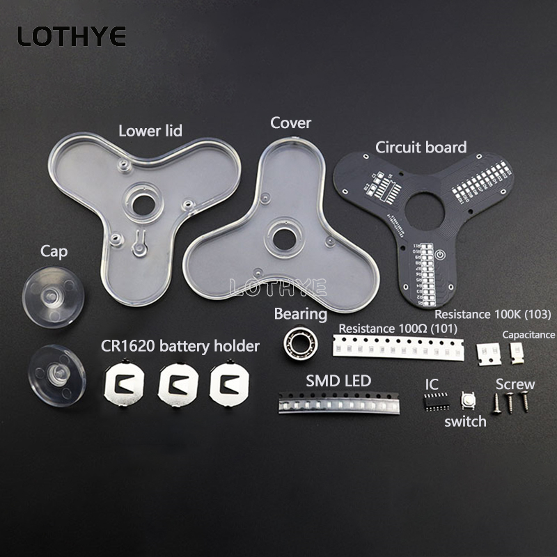 LED Fidget Spinner fabrication - Diy Electronics Parts avis et prix