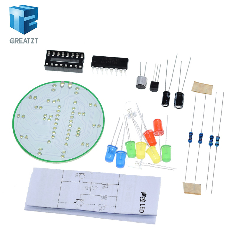 Kit LED rotatif coloré à comma - Diy Electronics Lab avis et prix