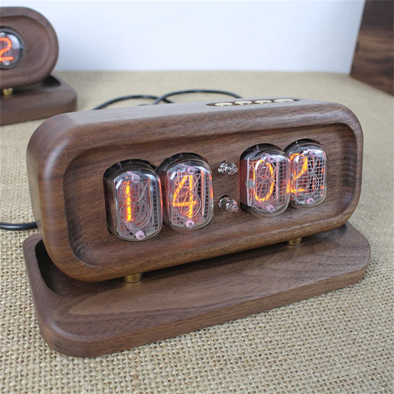 Noyer noir bois massif lueur T - Diy Electronics Desk avis et prix