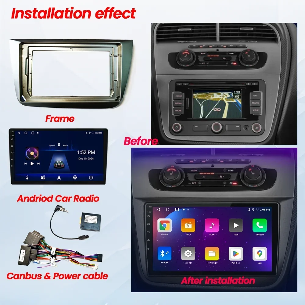 Cadre d'autoradio 9 pouces 2 D - Diy Electronics Radio avis et prix