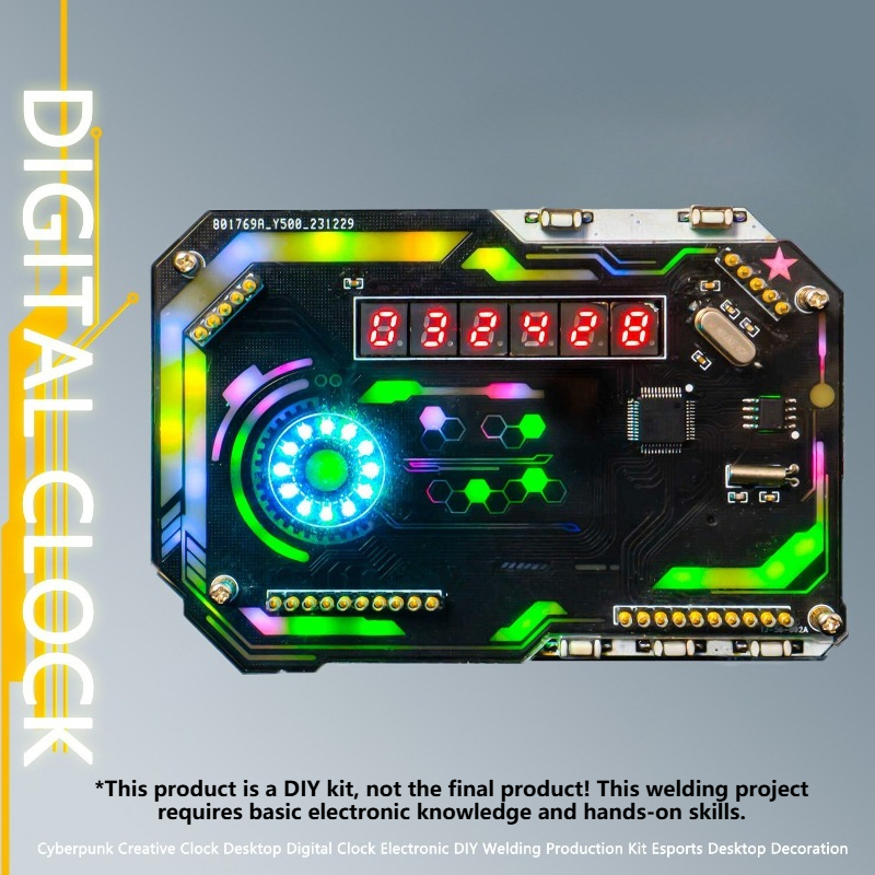 Kit de bricolage pour horloges - Diy Electronics Desk avis et prix