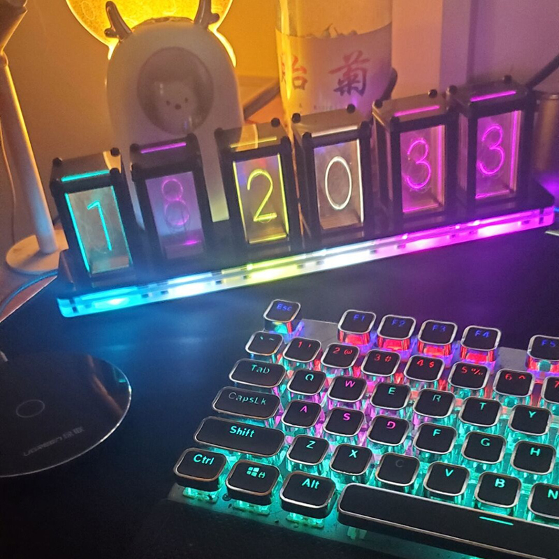 Horloge de table LED numérique - Diy Electronics Desk avis et prix