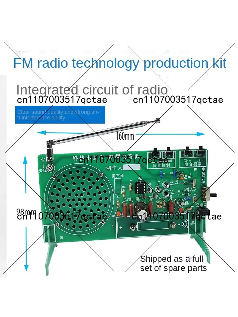 Kit radio FM électronique DIY  - Diy Electronics Components Kit avis et prix